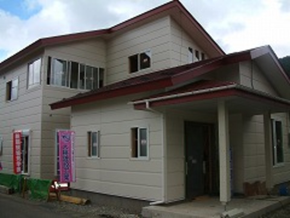 H様邸　新築工事　福島県南会津町（木造住宅２階建て）